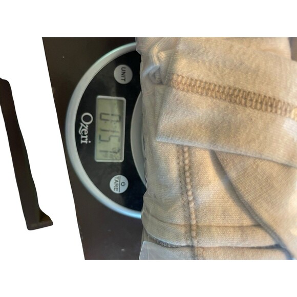 True Religion Classic Hoodie Mens Medium Ivory Full Zip Sweatshirt World Tour - Picture 12 of 12